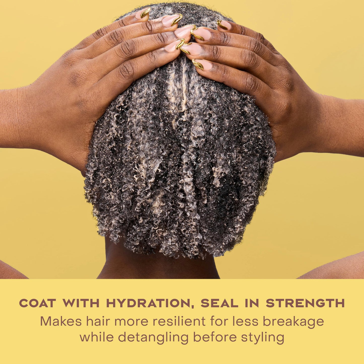 Side profile of SheaMoisture Jamaican Black Castor Oil 11.5 Ounces
