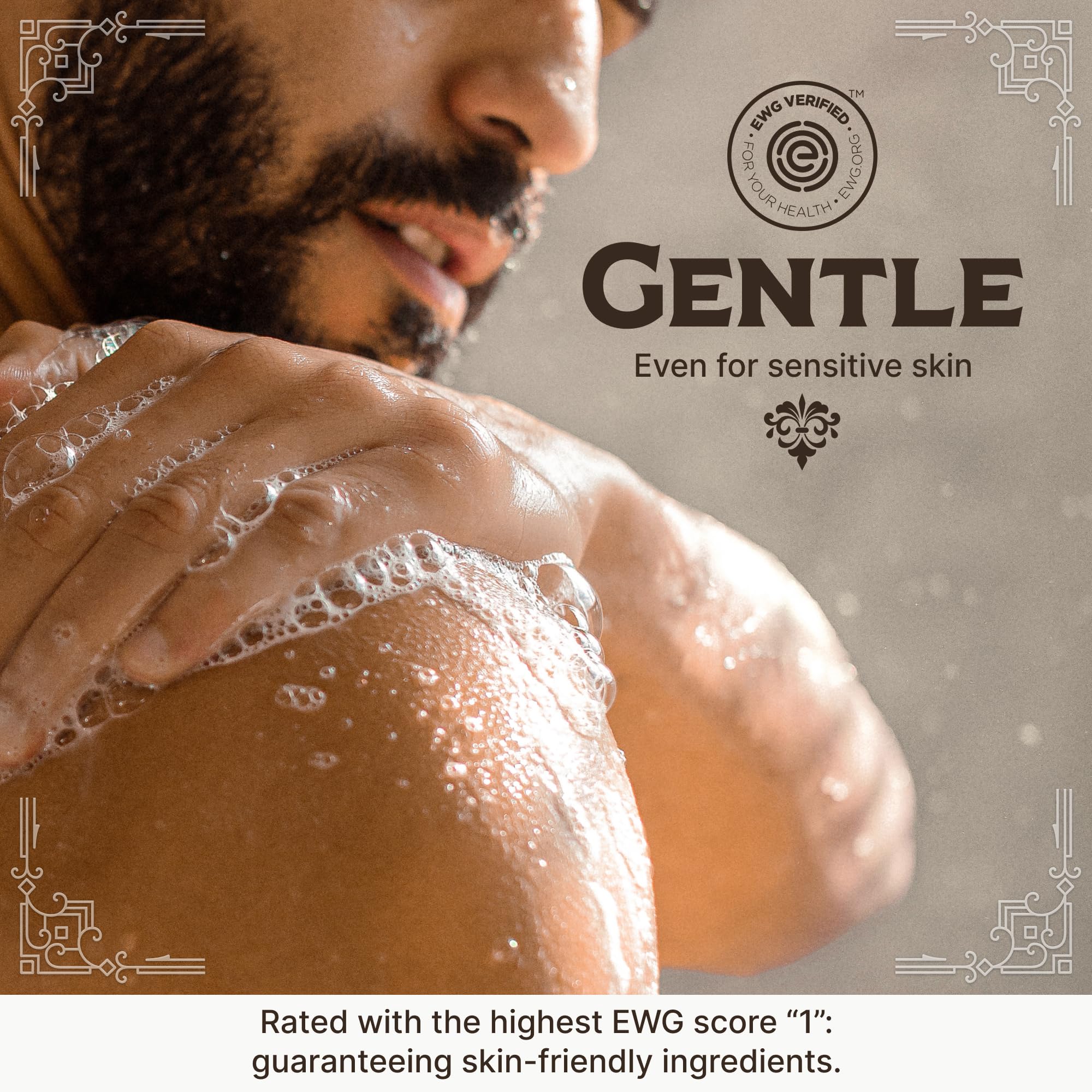 Liquid castile body wash for sensitive skin ingredient list view