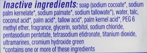 Dial deodorant bar soap green and blue box details