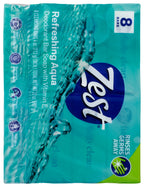 Zest 8 bar bath size soap box layout
