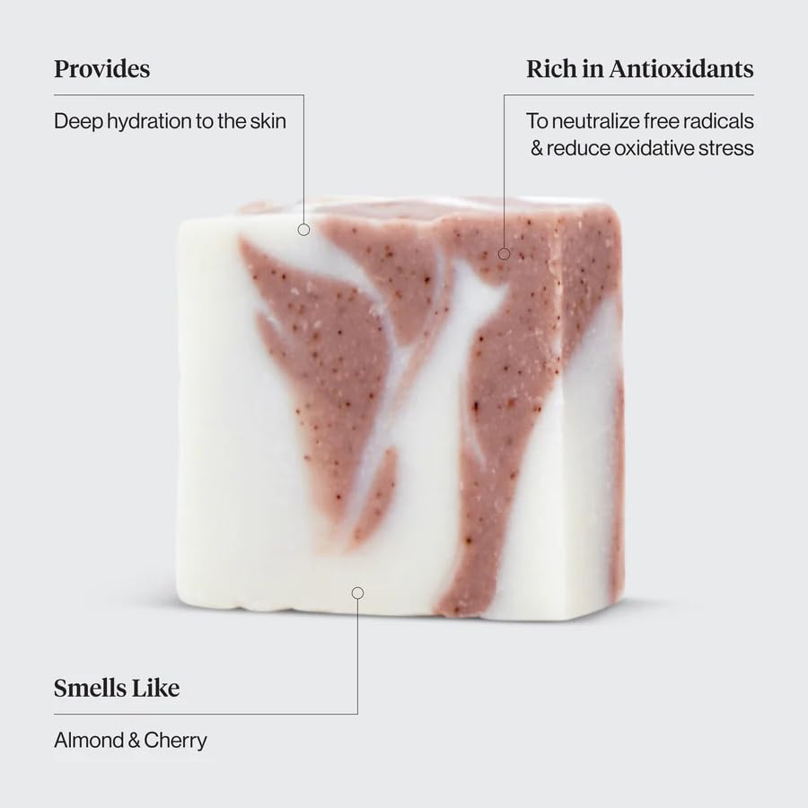 Premium imported vegan skin care exfoliating bar by Kitsch