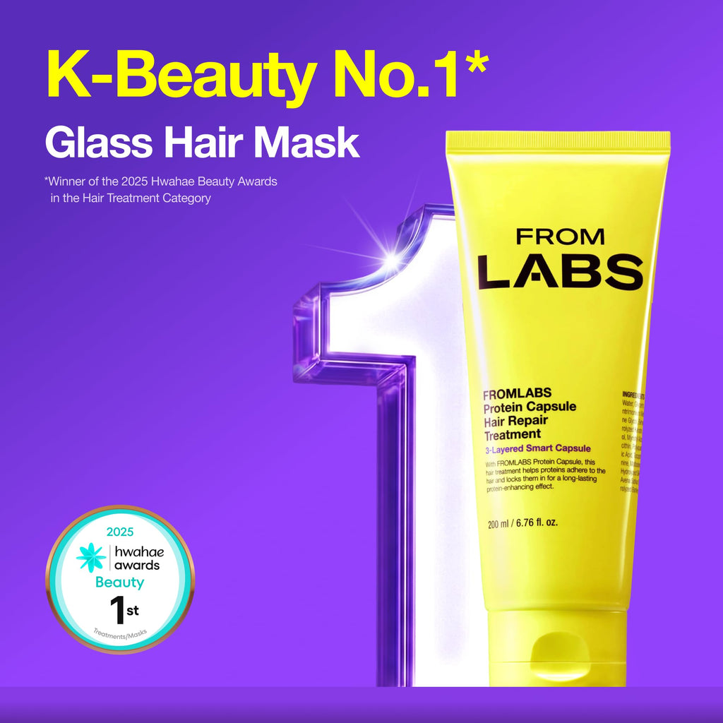 FROMLabs protein capsule hair treatment jar label details