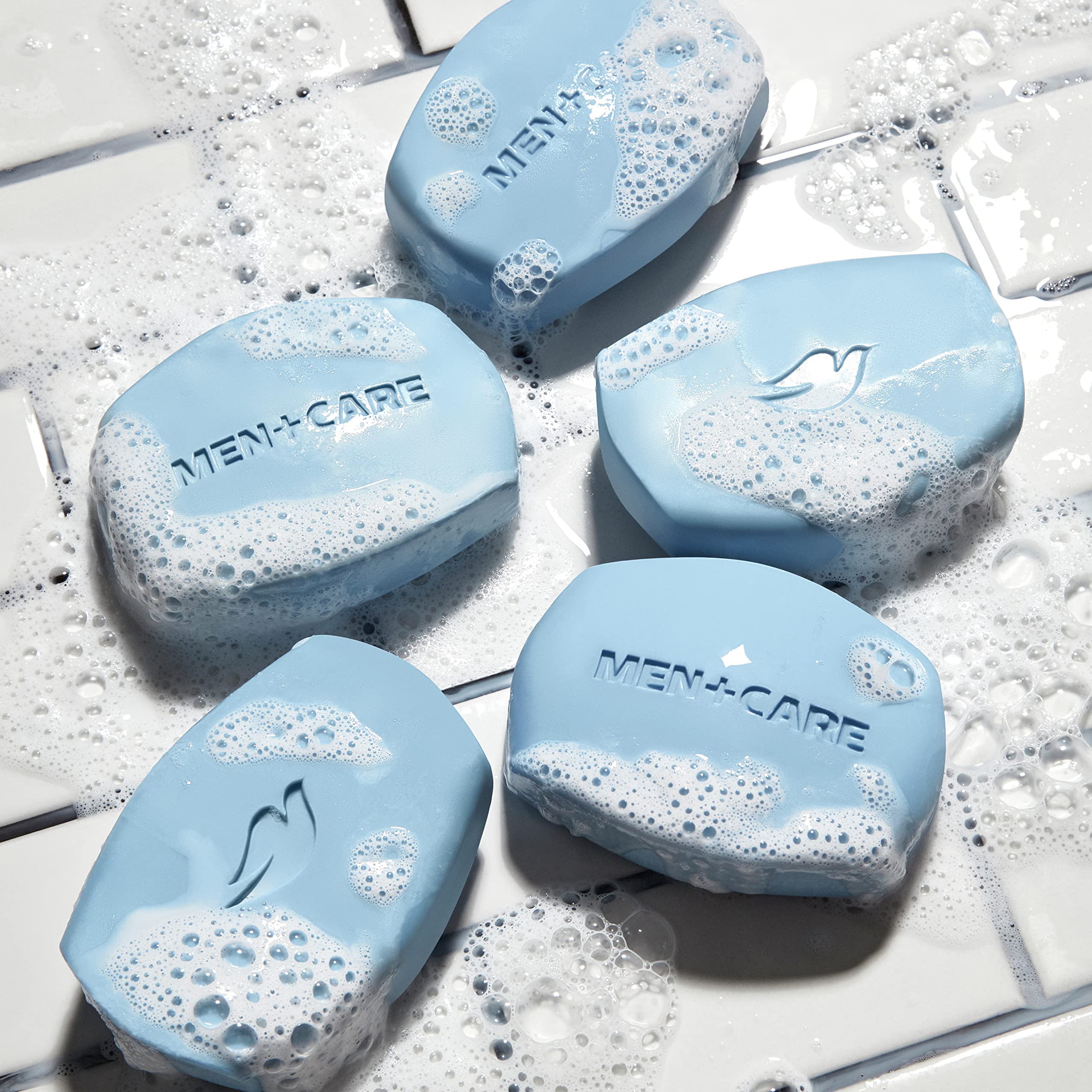 Close up of 1/4 moisturizing cream label on Dove soap