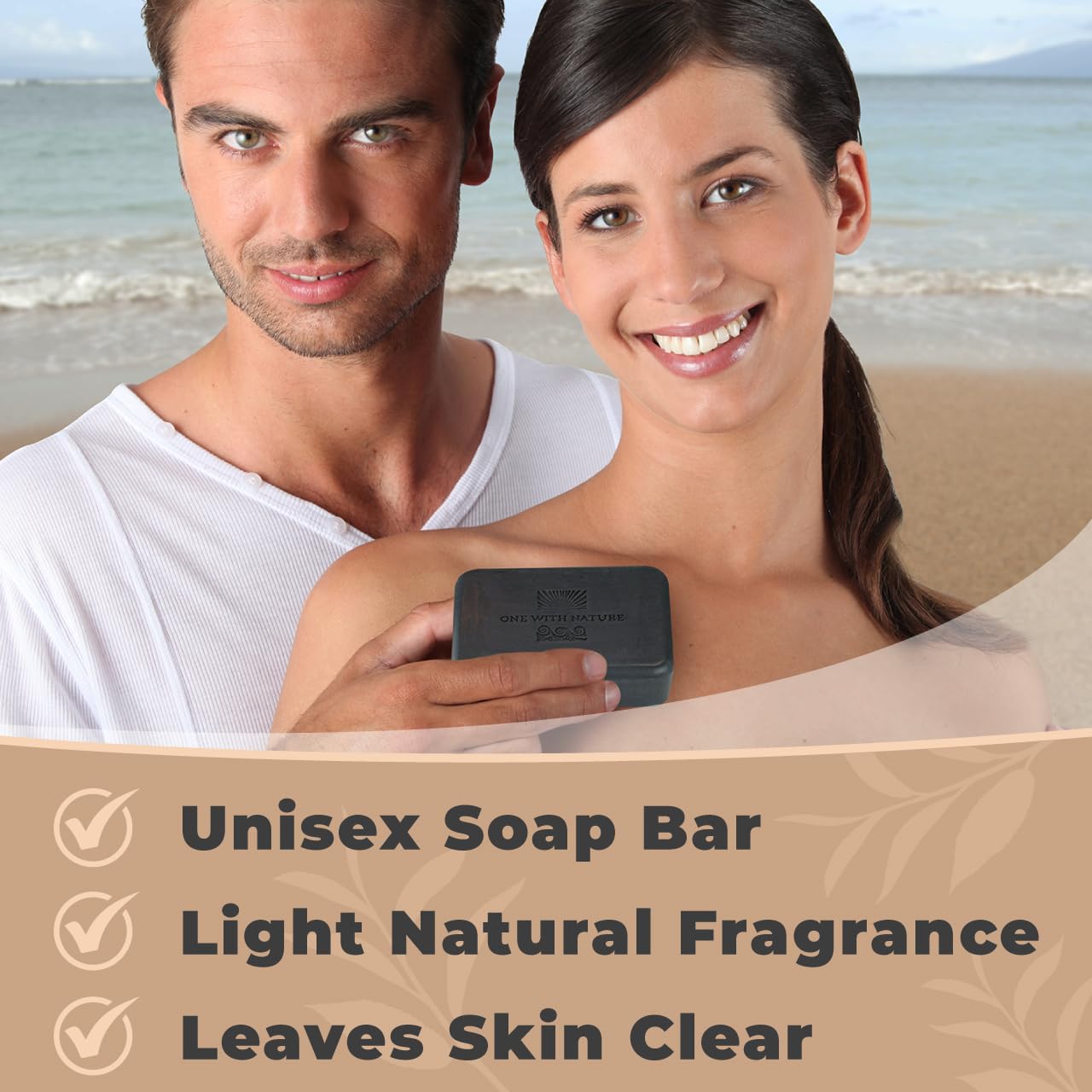 Close up view of the triple milled charcoal and argan oil soap bar textures for skin health