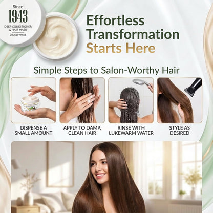 Vitamins Keratin Hair Mask texture and cream consistency