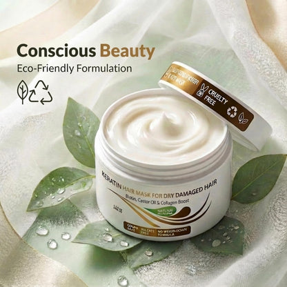 Rudra Retails imported Vitamins Hair Cosmetics Keratin Mask packaging