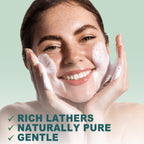 Yoken organic castile soap bottle lifestyle presentation setting