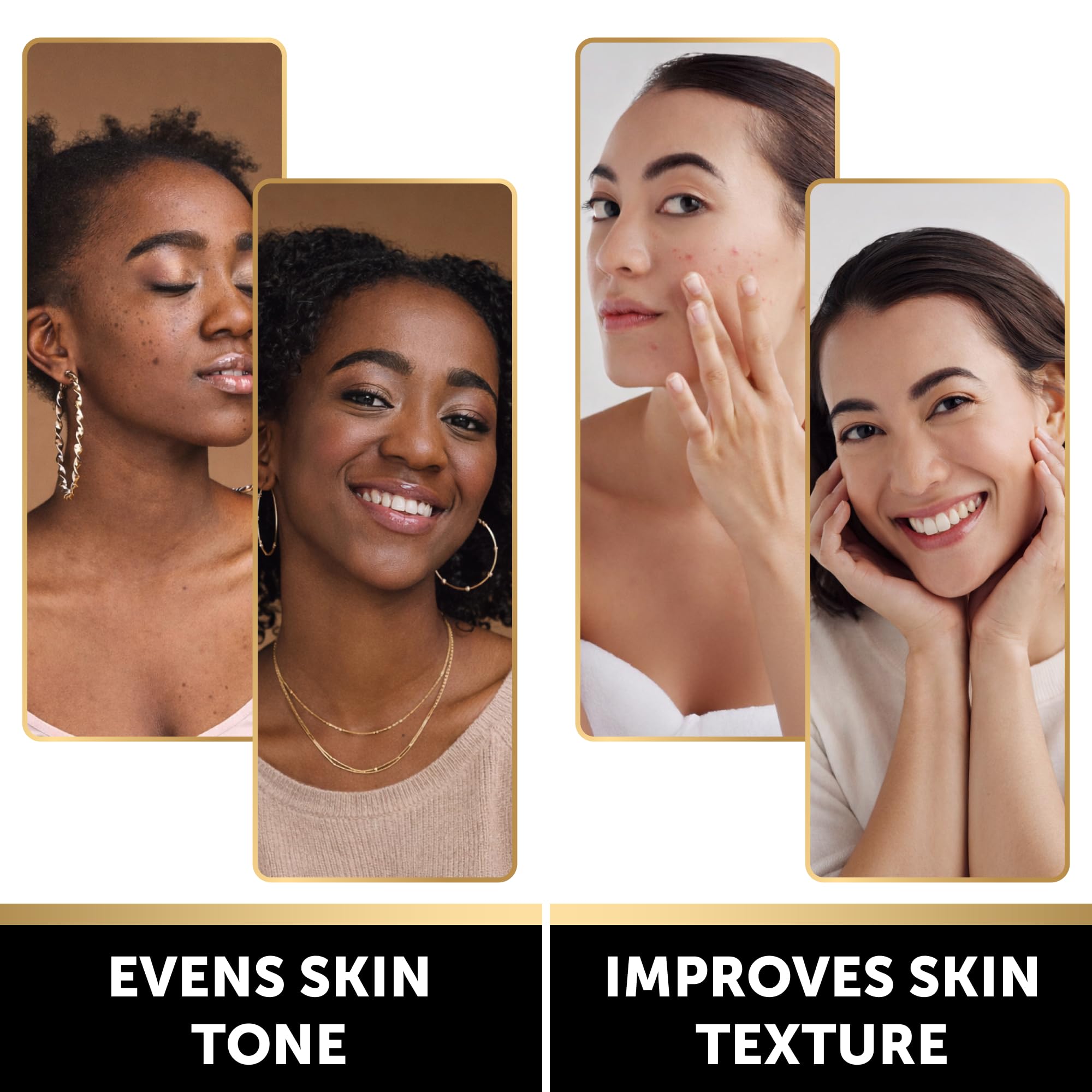 VALITIC dark spot corrector soap bars showing the infused ingredients of vitamin C and retinol