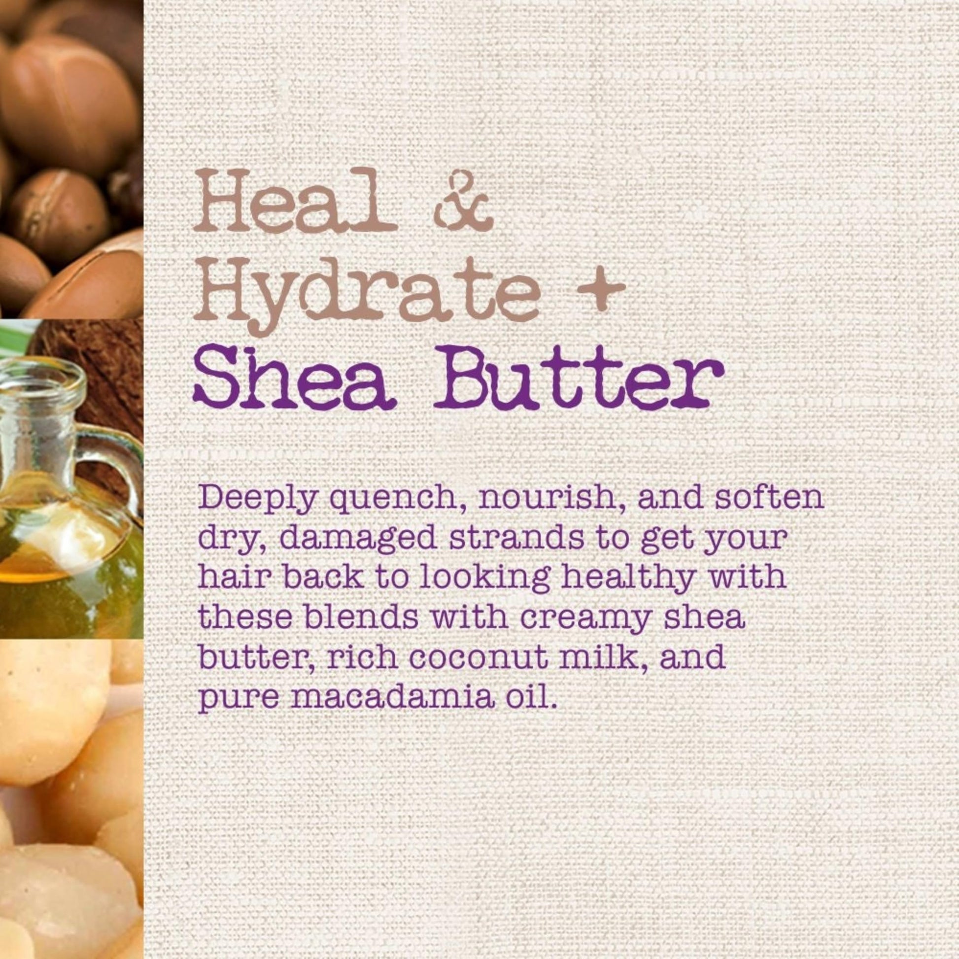 Maui Moisture hair mask jar texture and ingredients