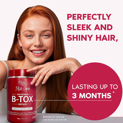 Close up of I Belli Capelli Ravenna B-Tox jar texture