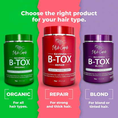 I Belli Capelli Ravenna B-Tox anti-frizz hair repair cream