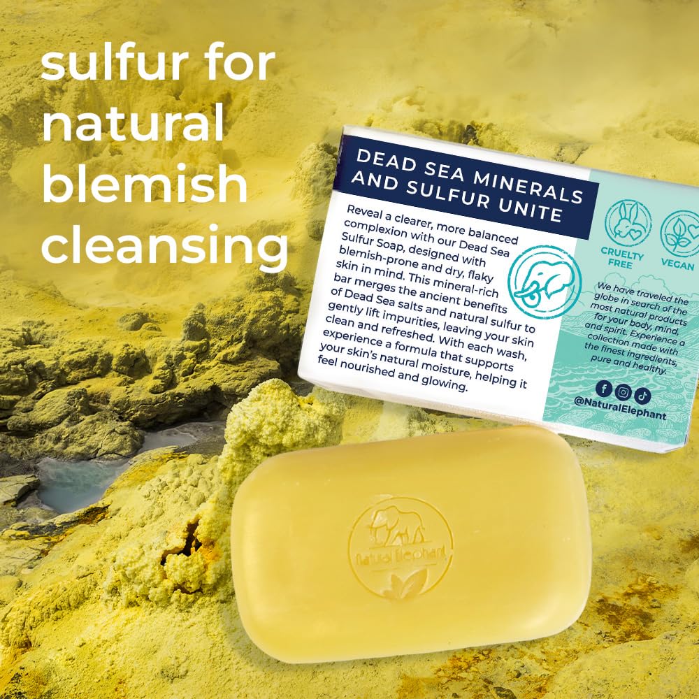 Natural Elephant 4.4 ounce clarifying body soap bar size comparison