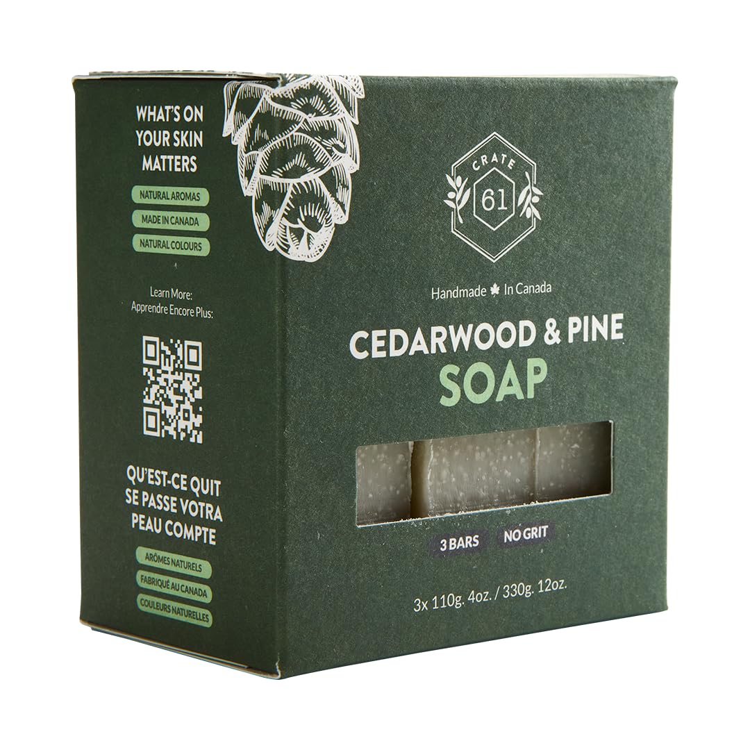 Handmade cold process vegan soap bars by Crate 61 Organics