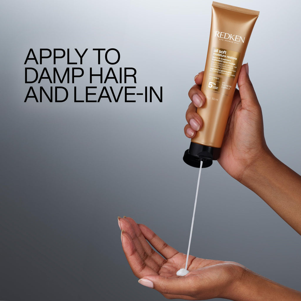 Redken All Soft Moisture Restore Leave-In Treatment full product display