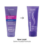 Clairol Professional Shimmer Lights Violet Toning Mask texture and color