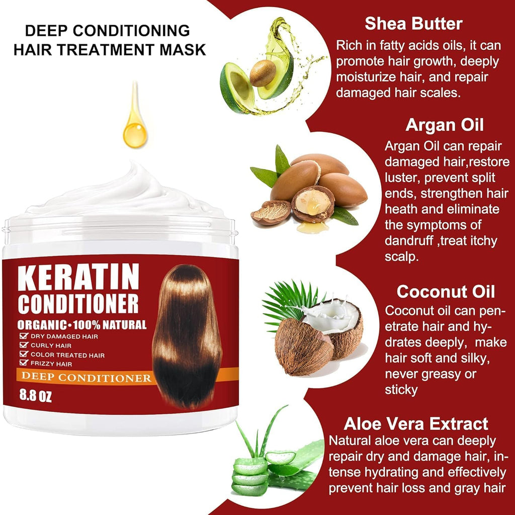 Cristalbox deep conditioning hair treatment jar label details
