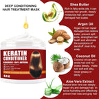 Cristalbox deep conditioning hair treatment jar label details