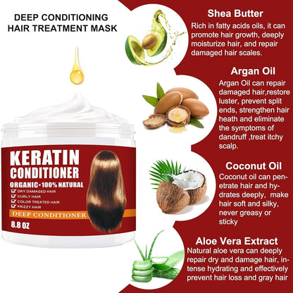 Cristalbox Keratin Hair Treatment container packaging