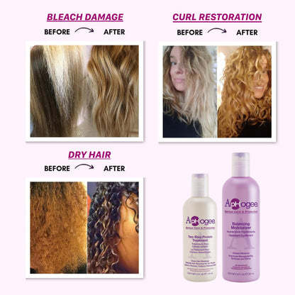 Authentic Aphogee hair care bundle for deep conditioning