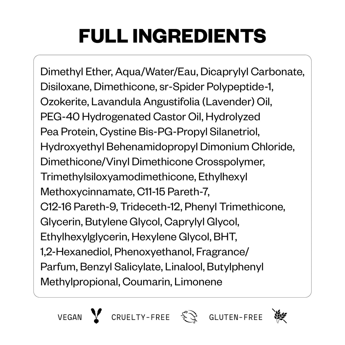 iGK vegan silk protein hair repair treatment texture spray