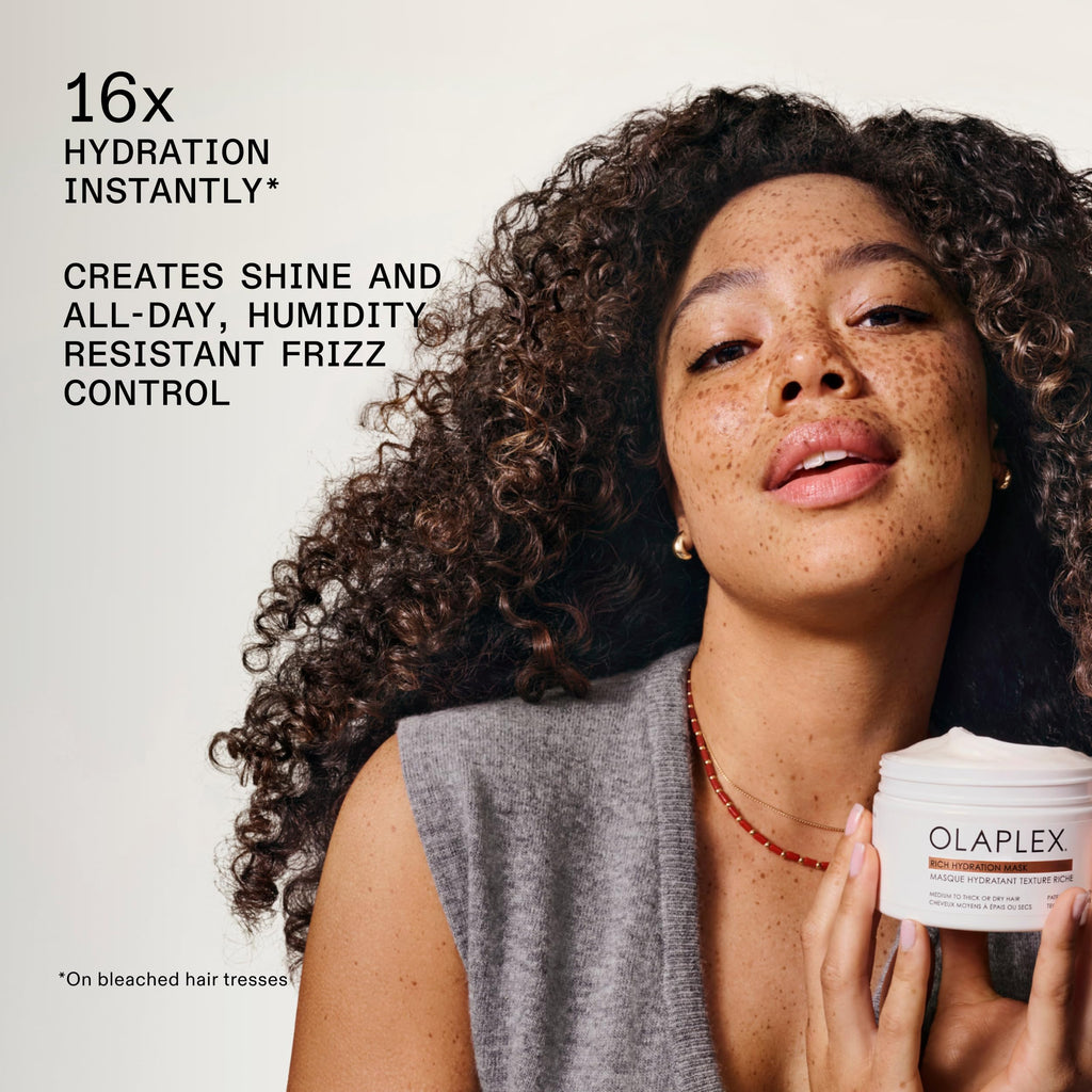 Olaplex Rich Hydration Mask back label details