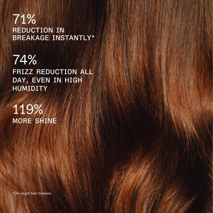 Olaplex deep conditioning hair mask open jar highlighting the rich cream consistency