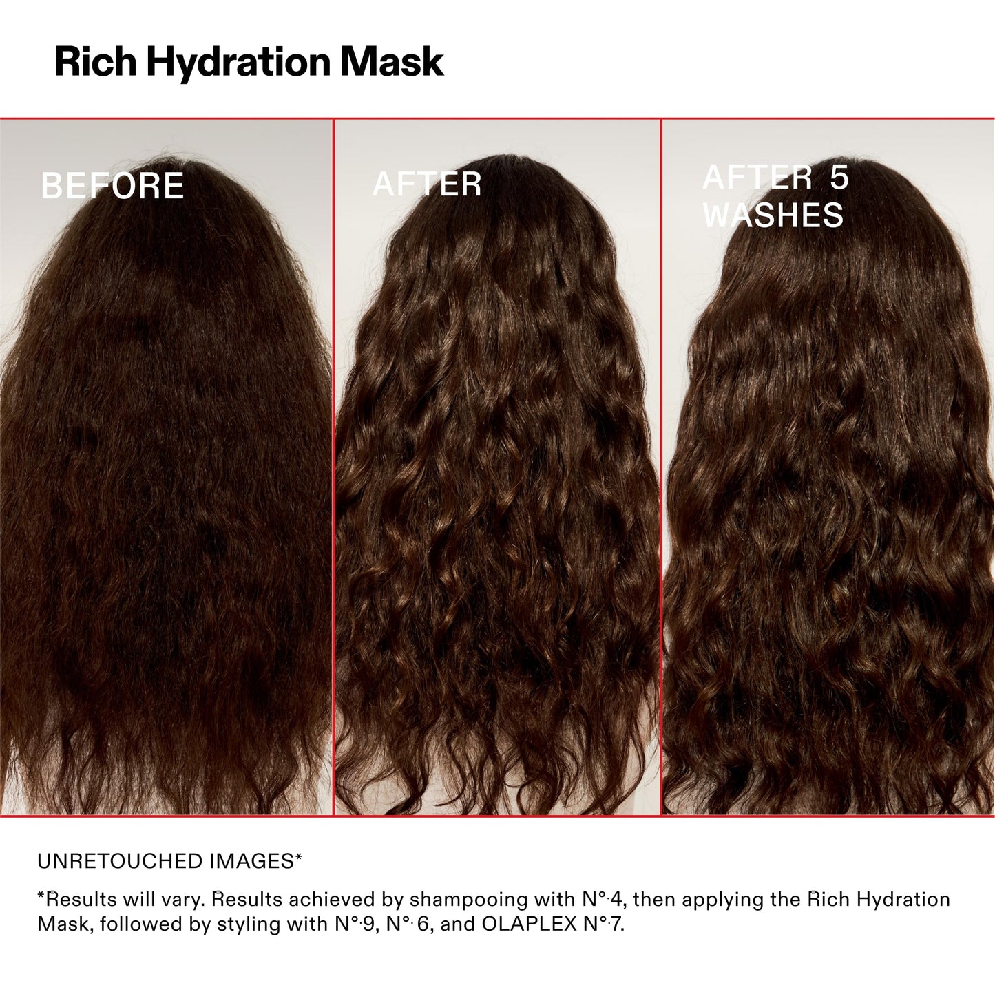 Side angle view of the authentic Olaplex 200 milliliter moisture mask container