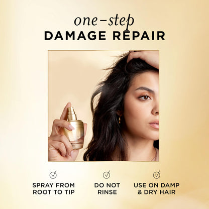 Hair care essential for damaged hair repair
