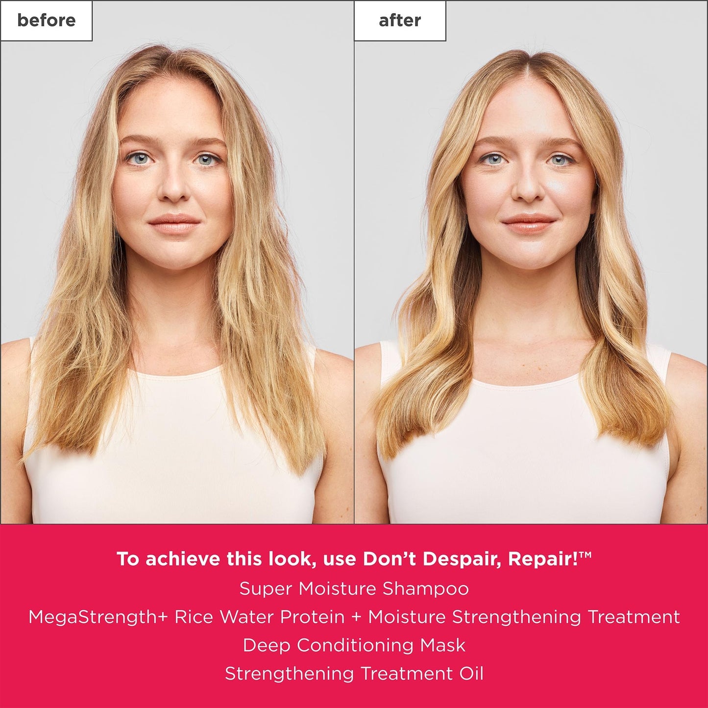 Jar of Briogeo hair repair mask with ingredients list