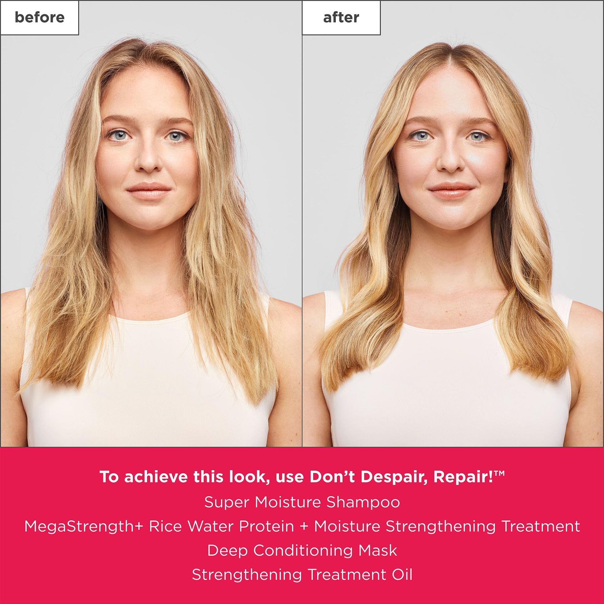 Jar of Briogeo hair repair mask with ingredients list