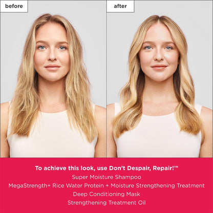 Jar of Briogeo hair repair mask with ingredients list