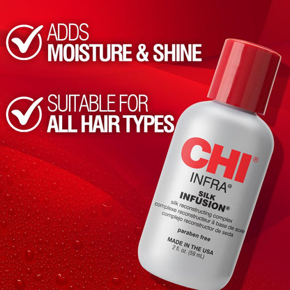 CHI hair reconstructing serum back label details