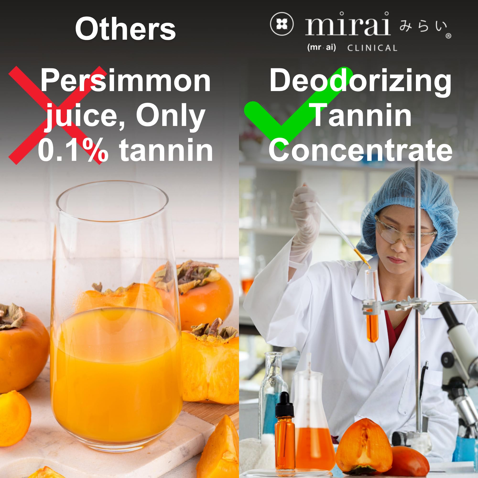 Authentic Mirai Clinical old people smell solution soap packaging details