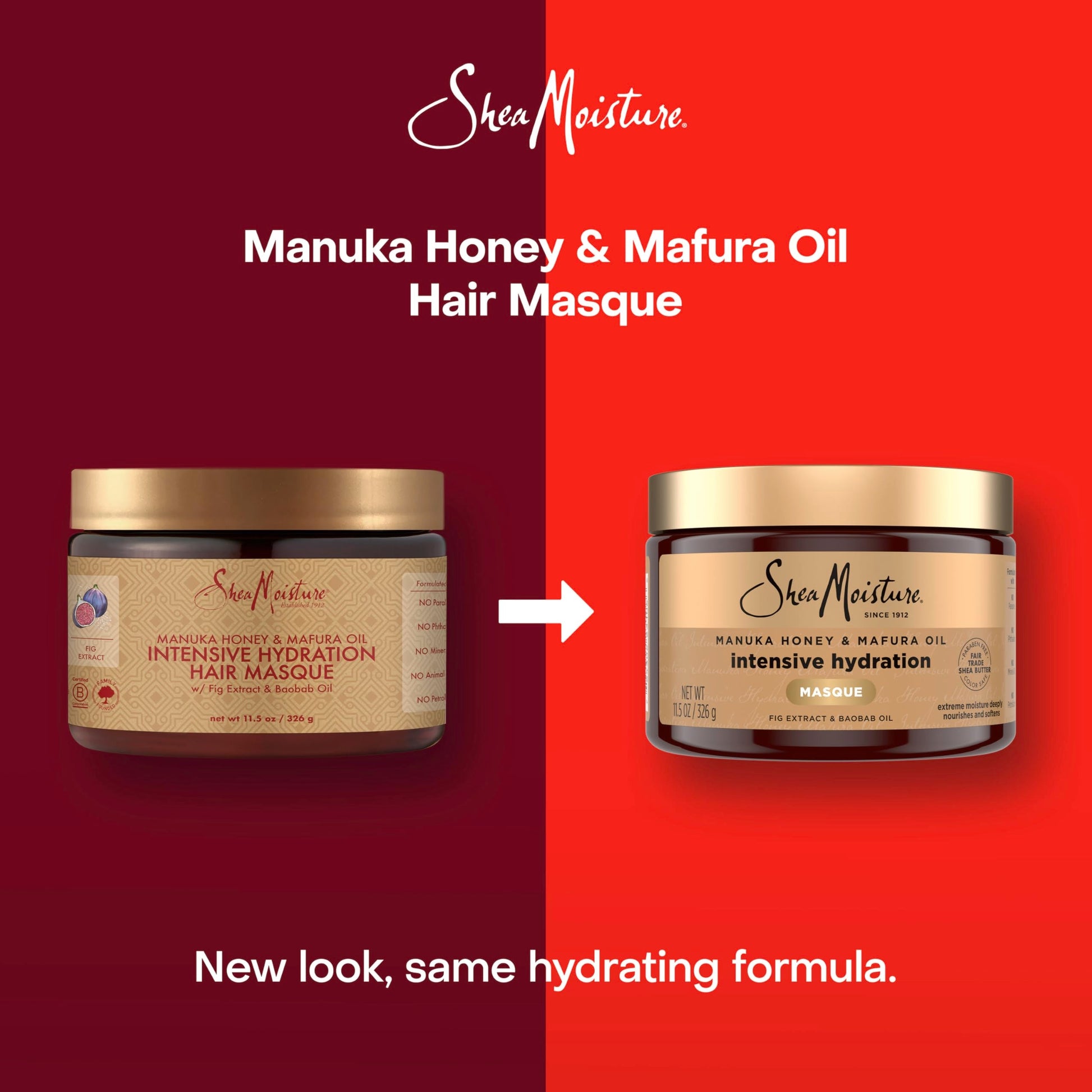 Texture of SheaMoisture Intensive Hydration Masque cream