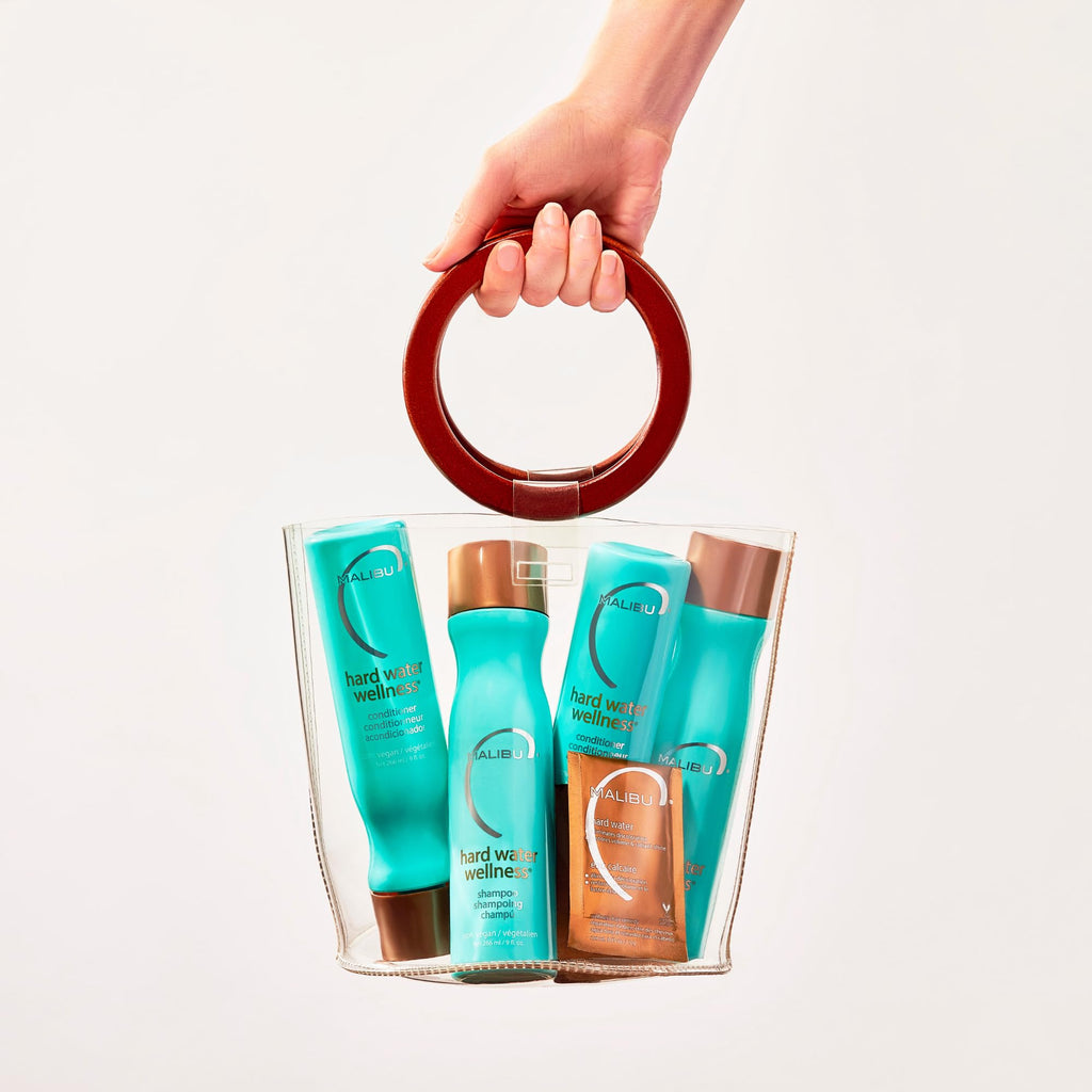 Malibu C vitamin c crystal treatment flat lay display