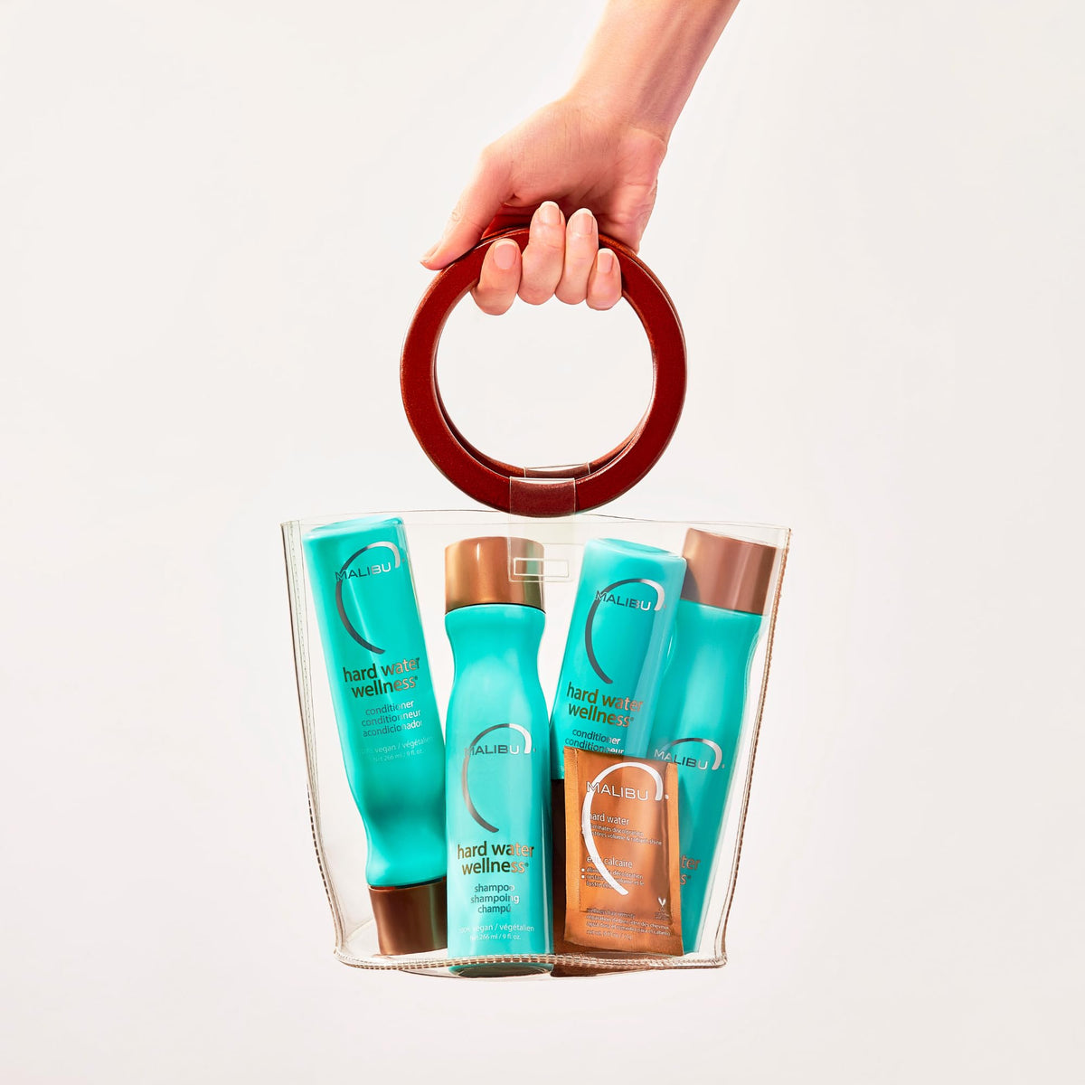 Malibu C vitamin c crystal treatment flat lay display