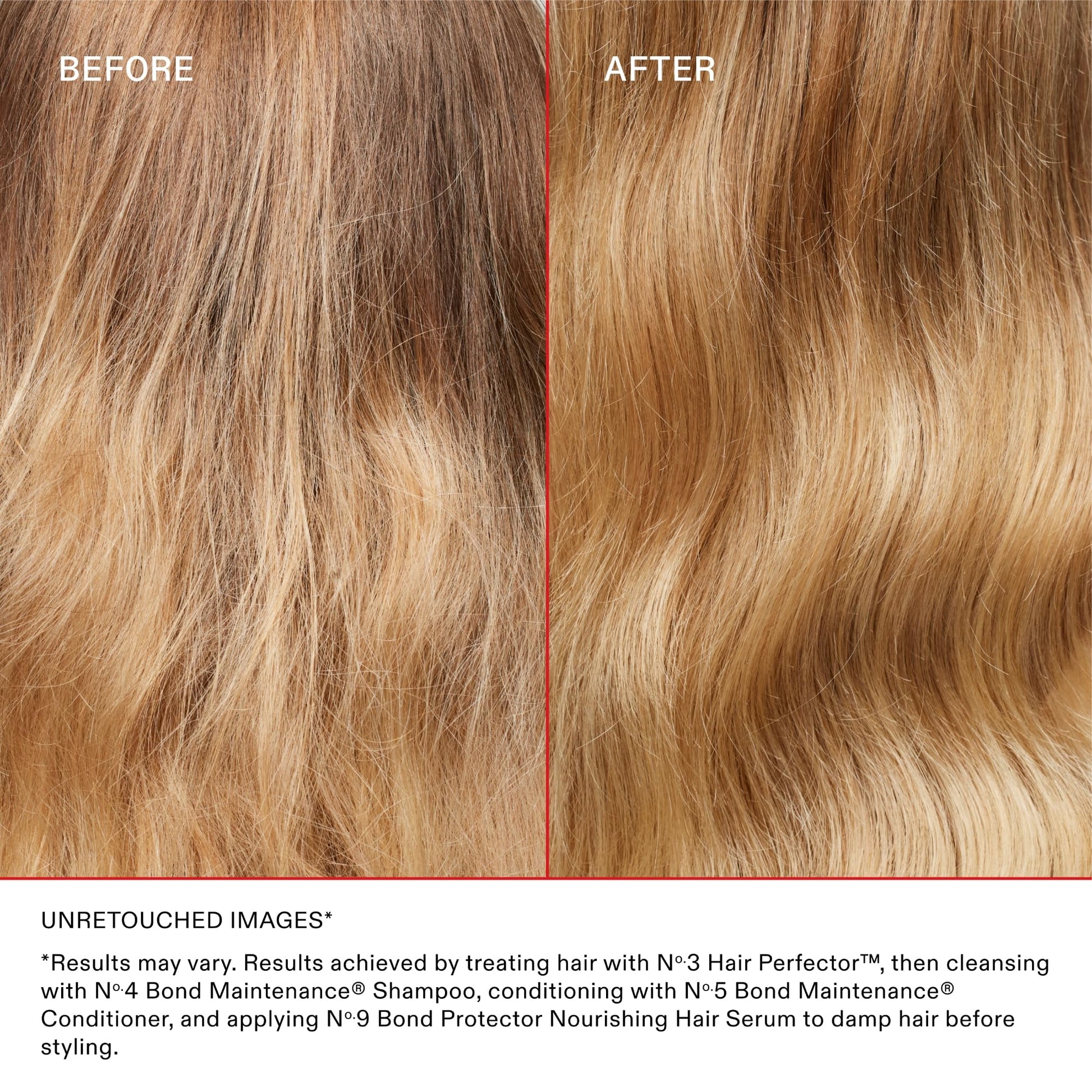 Close up of Olaplex Number 3 branding and label
