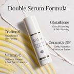 D'Alba White Truffle multi balm ingredient highlights and benefits graphic
