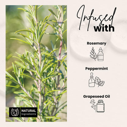 Cold pressed hair growth oil by Bask And Lather featuring grapeseed oil ingredients