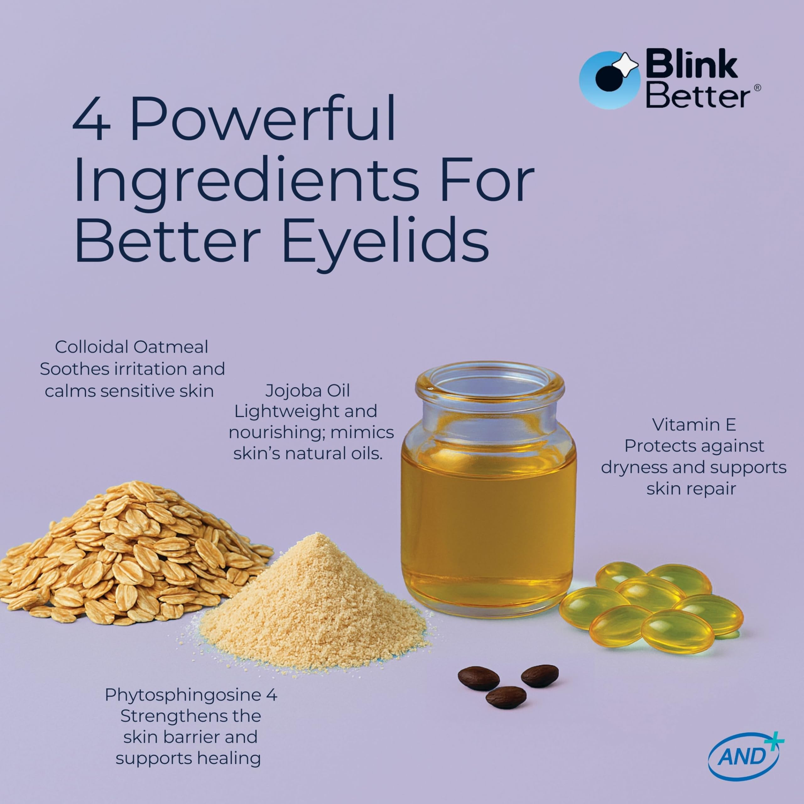BlinkBetter BetterLids Eyelid Ointment external application instructions on product label
