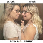 Lightweight hair follicle stimulating oil by Bask And Lather for thinning spots