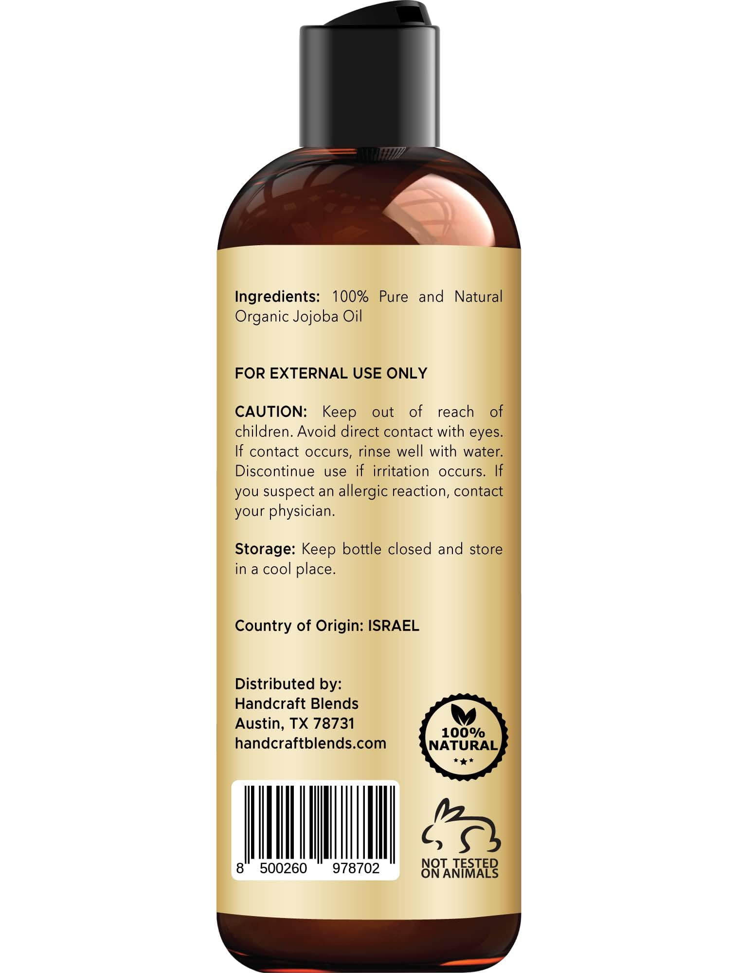 100 percent pure natural carrier oil packaging for massage and aromatherapy use