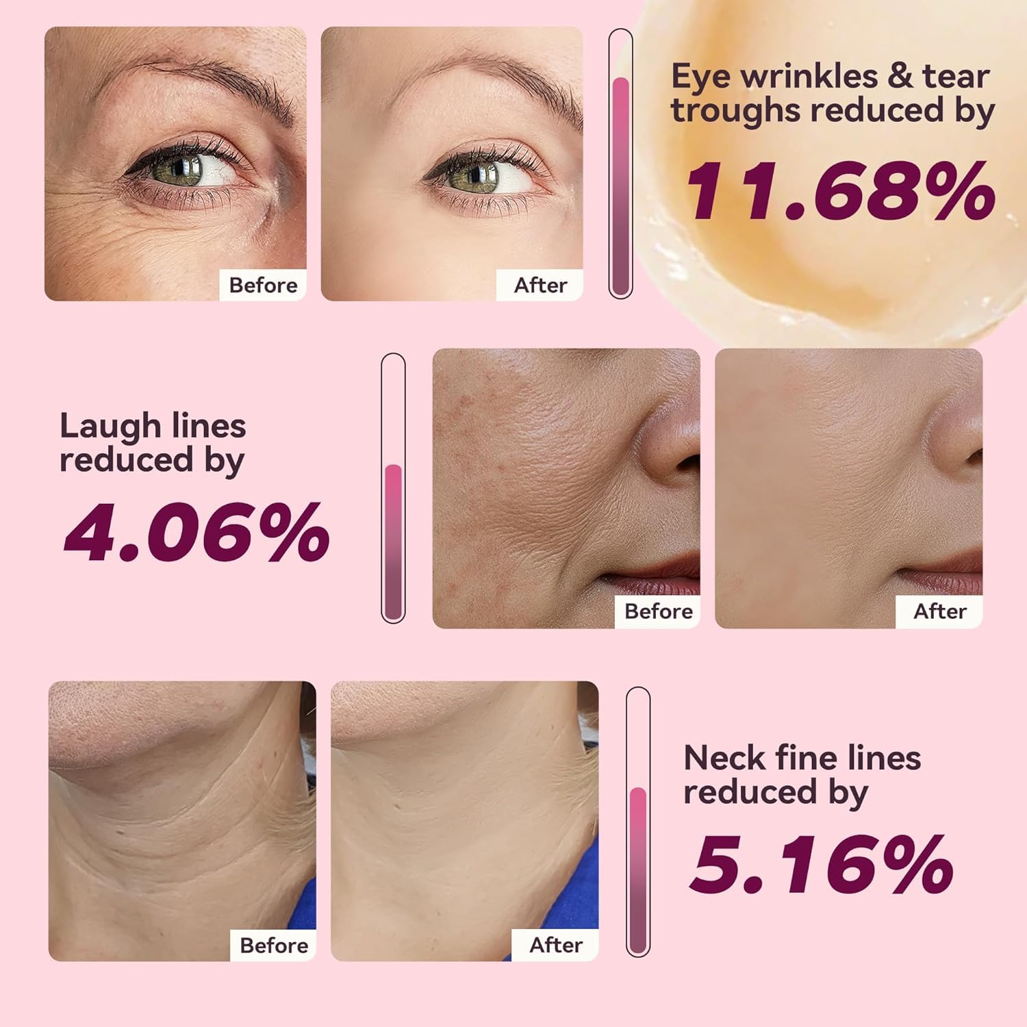 Fleur Luxxe anti-aging collagen balm stick for under-eye wrinkle care
