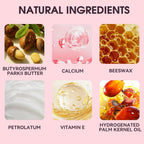 Fleur Luxxe Calcium Multi Balm Stick open cap showing balm dome