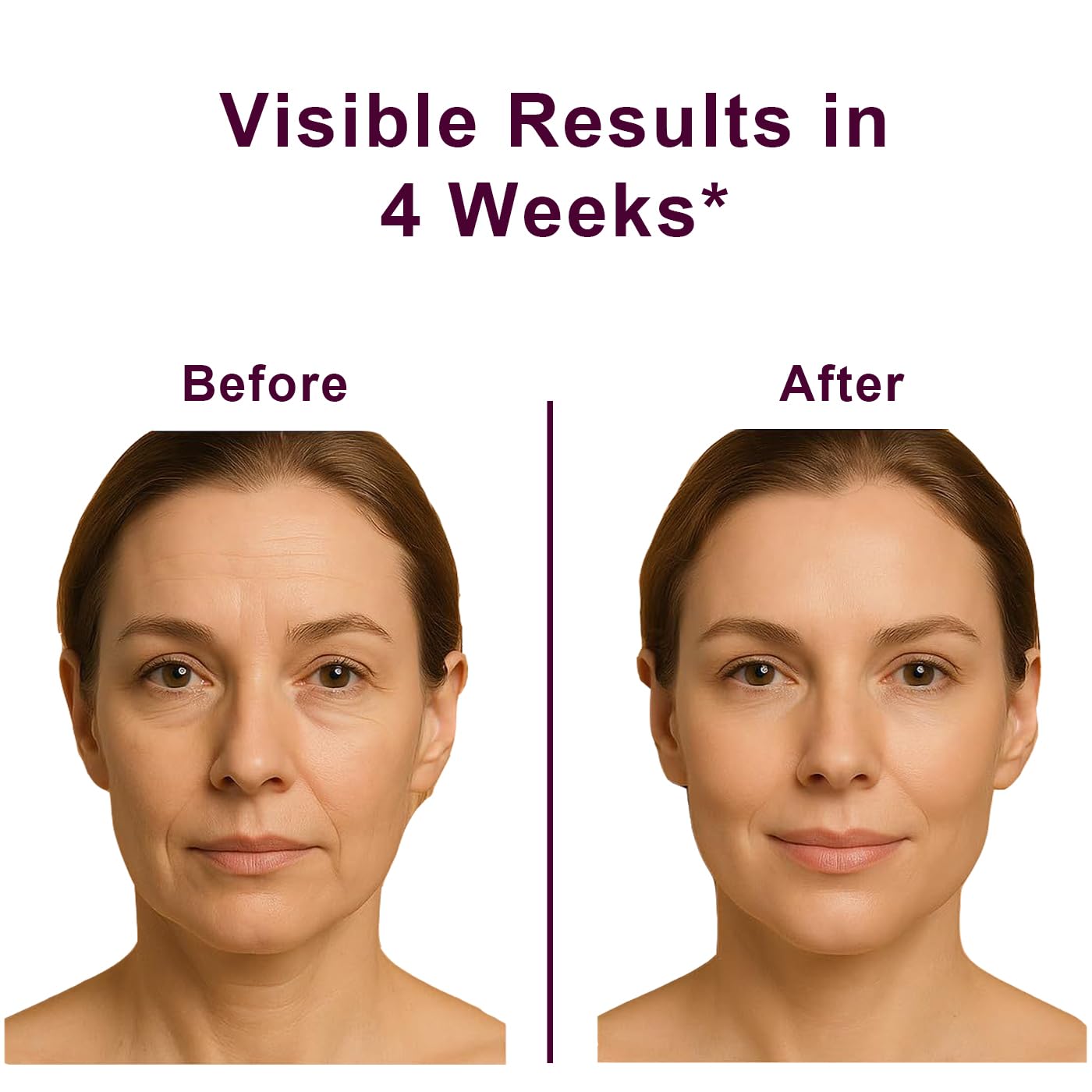Authentic USA imported VKSpoa wrinkle core balm stick being applied to under eye area