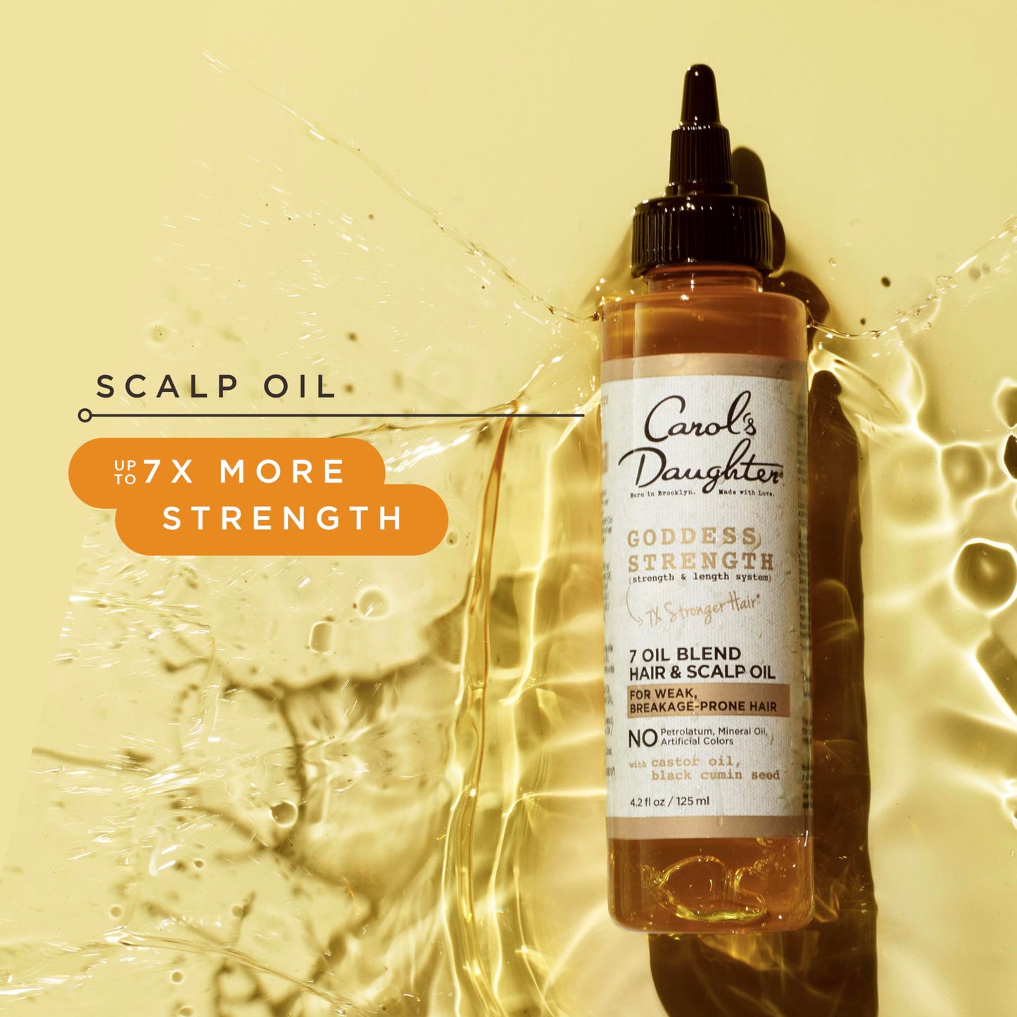 Authentic Carol's Daughter Goddess Strength oil for waves and curls