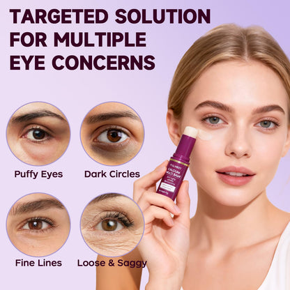 Mzzsveuy anti-aging volume stick showing the smooth purple and white packaging design