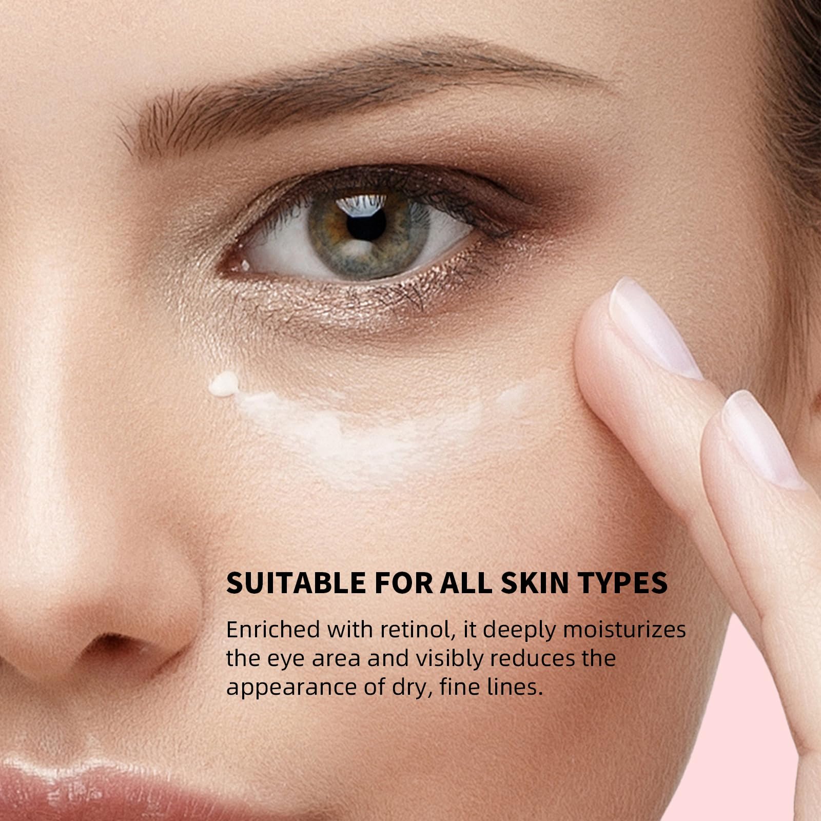 Complete packaging view of the imported American anti-aging eye balm.