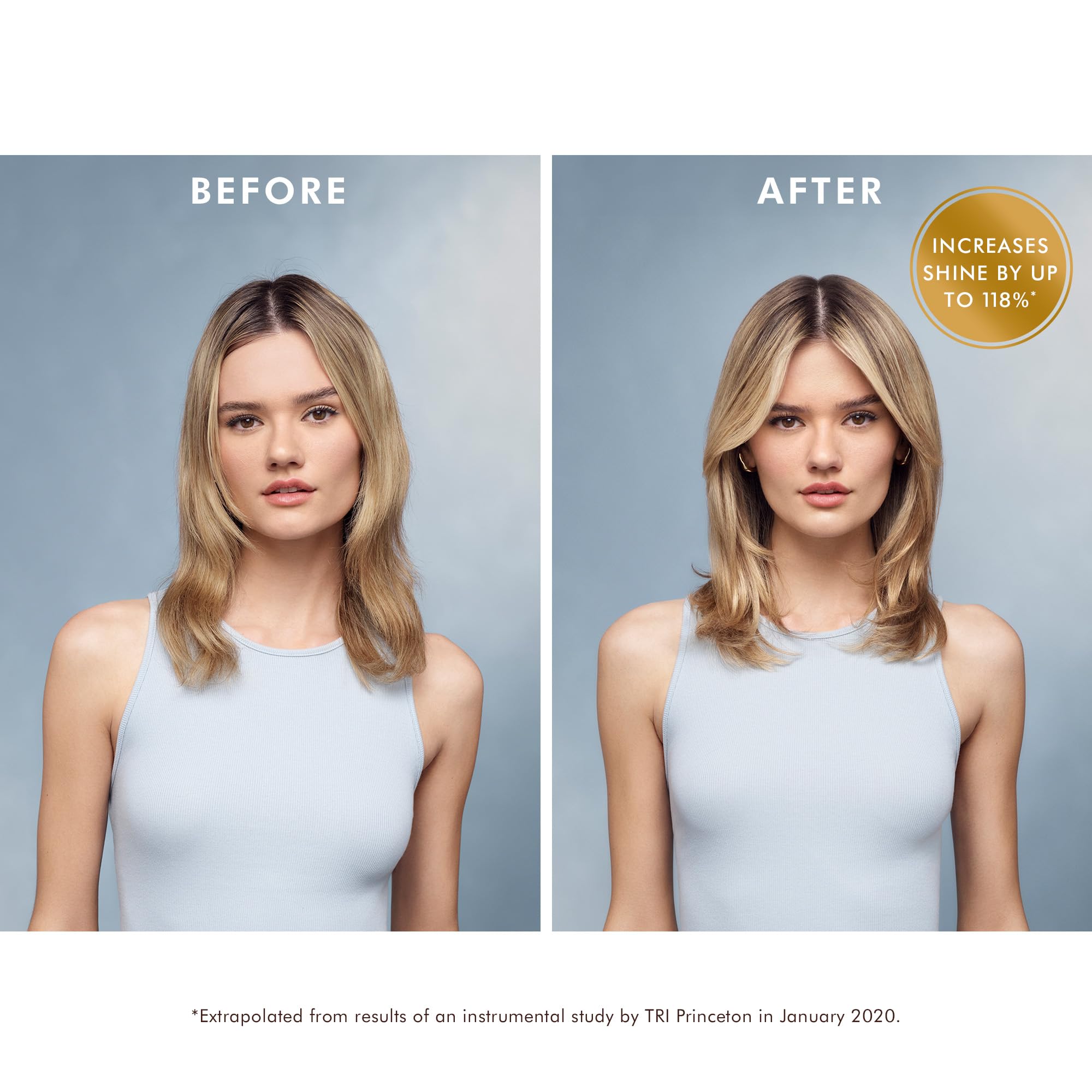 Moroccanoil Treatment Light lightweight argan oil serum for fine hair texture shot