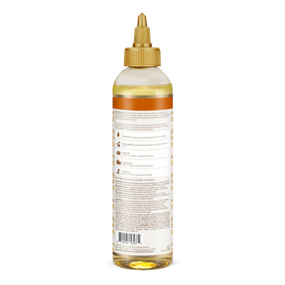 African Pride Moisture Miracle eight ounce hair protection oil bottle